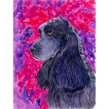 Carolines Treasures 28 x 40 in. Cocker Spaniel House Size Canvas Flag SS8659CHF